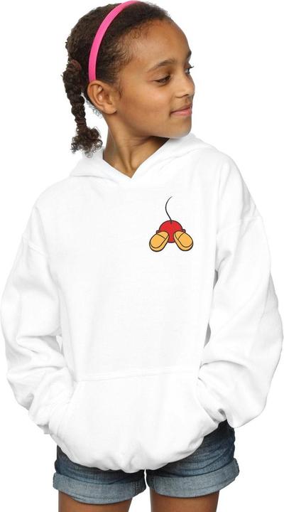 Immagine prodotto Disney Mickey Mouse Backside Breast Print Felpa con Cappuccio Ragazze (128)