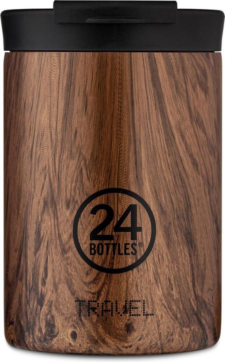 Tasse thermique Gobelet de voyage 0,35 l Bois de Séquoia