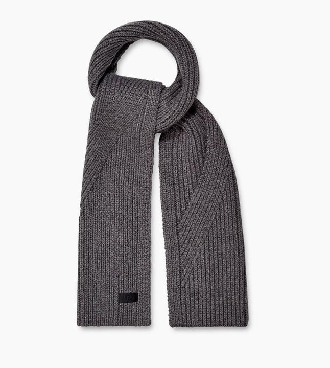 Image du produit Ugg Écharpe à rayures en tricot côtelé