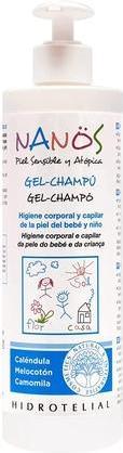 Actual product image Hidrotelial Nanos Gel Shampoo for Sensitive and Atopic Skin 500ml (500 ml, Liquid shampoo)