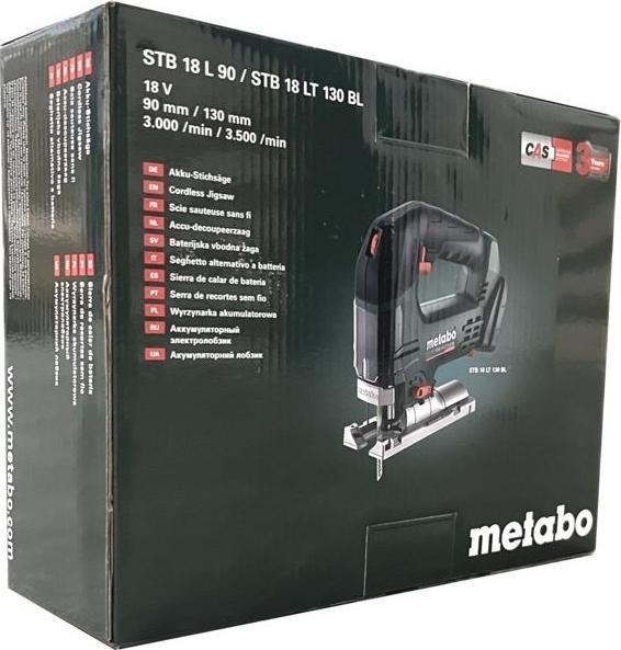 Produktbild Metabo STB 18 L 90 Akku-Stichsäge 601048850 bürstenlos, ohne Akku, ohne Ladeger