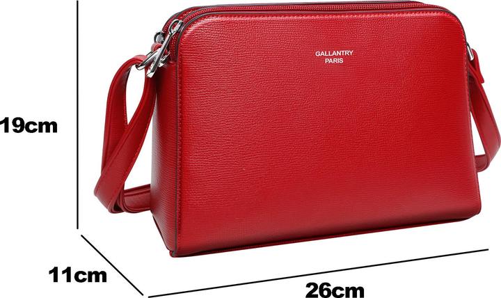 Actual product image Gallantry G-7432-2-DRED Handtasche