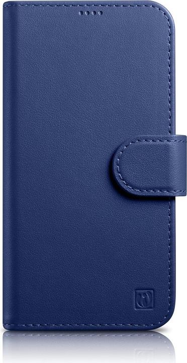 Produktbild iCarer Hülle Wallet 2 in1 Hülle iPhone 14 Pro Max. Leder Flip Case Anti-RFID Blau (WMI14220728-BU) (Apple iPhone 14 Pro Max)