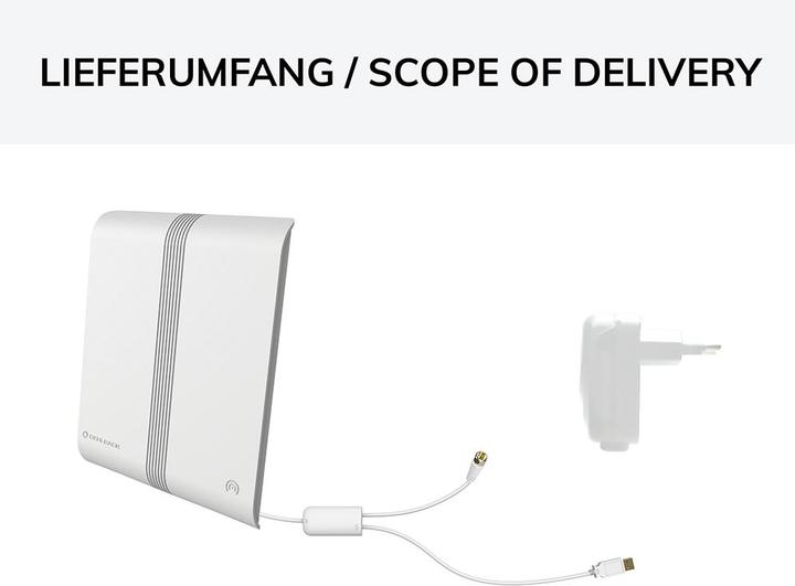 Produktbild Oehlbach Scope Audio DAB+/FM Antenne (Zimmerantenne, DAB/ DAB+)