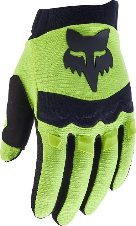 Actual product image Fox Gloves 24 Yth Dirtpaw Flo Ylw Ym (M)