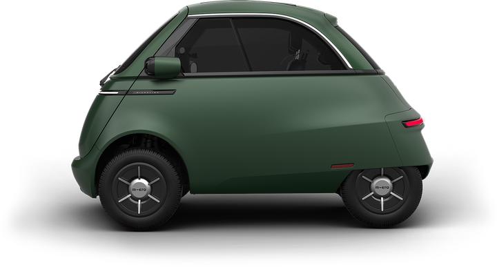 Image du produit Microlino Long Range London Green Cool & Connect (Hybride électrique / essence, 17 CV)