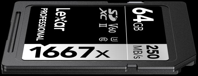 Immagine prodotto Lexar Professionale 1667x (64 GB, SDXC, U3, UHS-II)