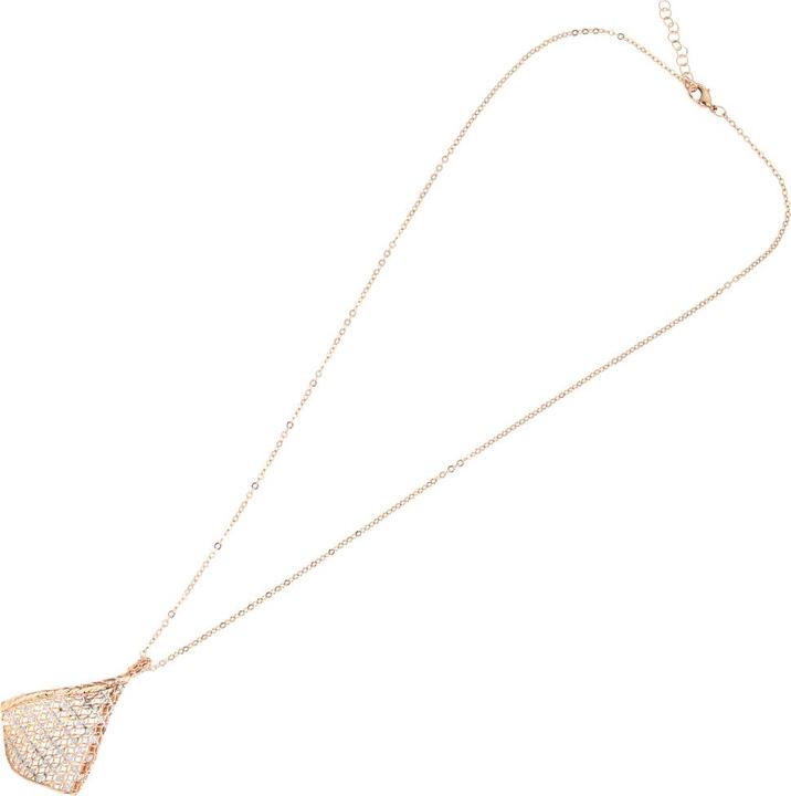 Ottaviani Bronze necklace with silver glitter (60 - 63 cm)
