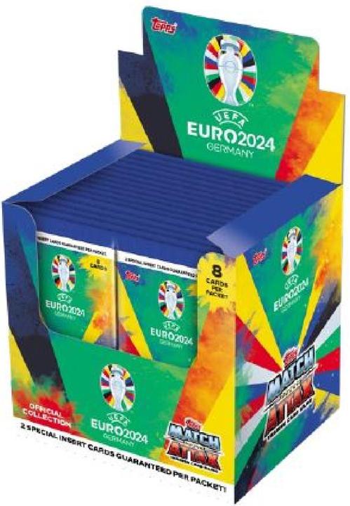 Topps Euro 2024 Display (Deutsch, Französisch, Schweizerdeutsch, Italienisch, Englisch, Booster Display)