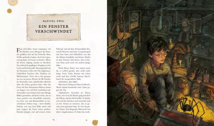Produktbild Harry Potter und der Stein der Weisen (farbig illustrierte Schmuckausgabe) (Harry Potter 1) (Deutsch, Jim Kay, J.K. Rowling, 2020)