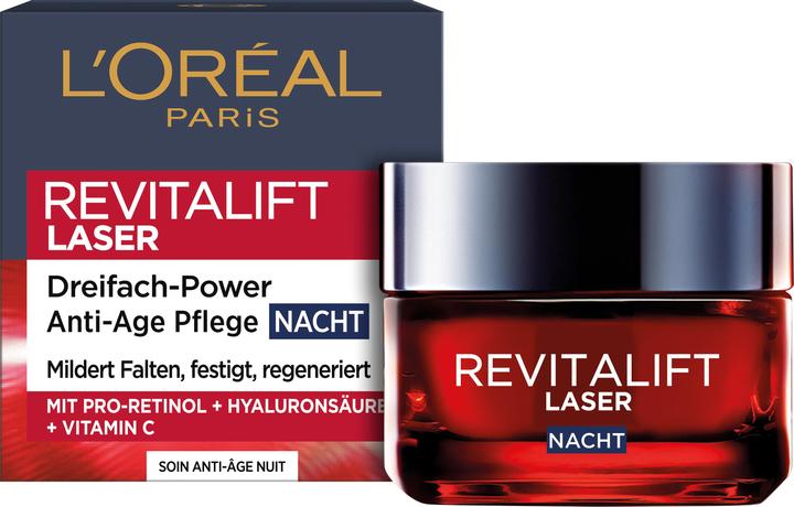 Actual product image L'Oréal Paris L'Oréal, Revitift Laser x3 CIA, night cream, 50 ml (50 ml)