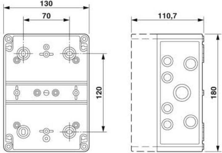 Immagine prodotto Phoenix Contact Scatola di connessione del generatore 1000 V DC 1 MPPT, 1 stringa (Scatola di connessione del generatore)