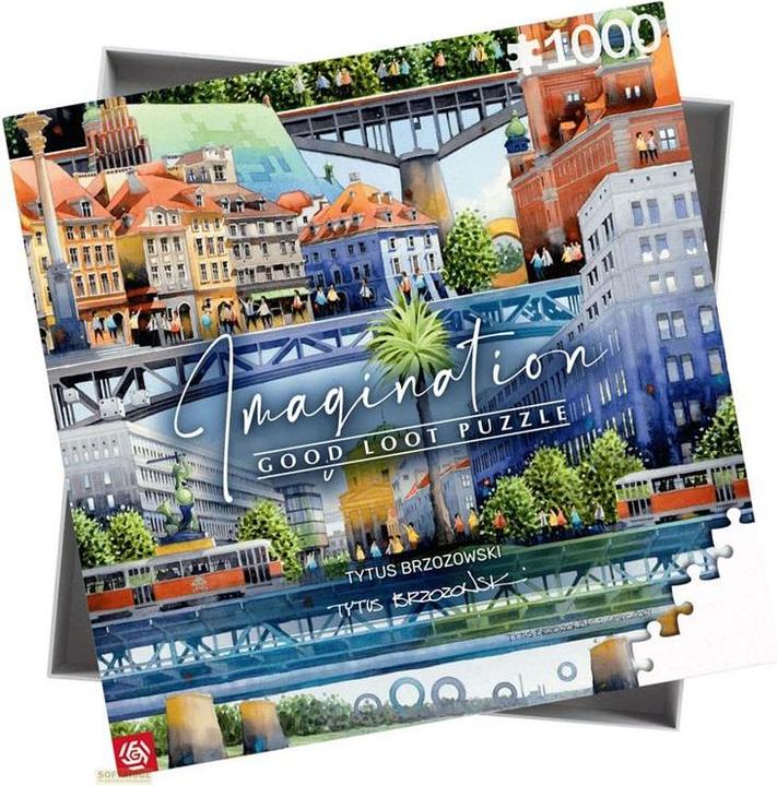 Produktbild Good Loot Puzzle 1000 Titas Brizovskis Brücken von Warschau (1000 Teile)