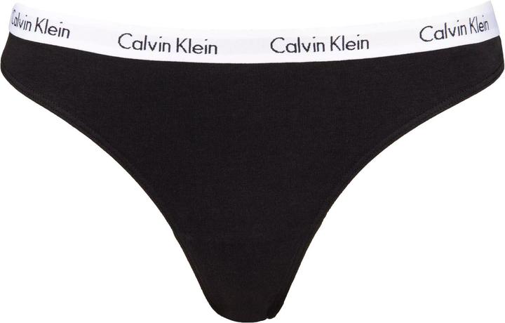 Produktbild Calvin Klein String schwarz (L, 3er Pack)
