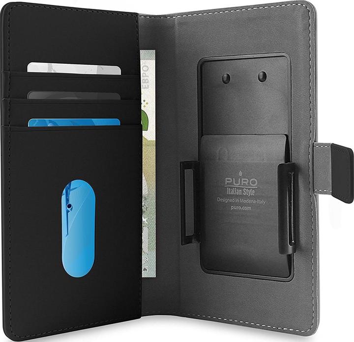 Actual product image Puro Smart Wallet 6-inch XXL (UNIWALLET3BLKXXL) (Universal)