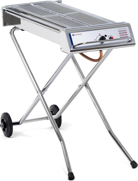 Productafbeelding Hendi Gasgrill Power Grill Xenon-Pro Roestvrij Staal 1120x410x9 (7.50 kW)