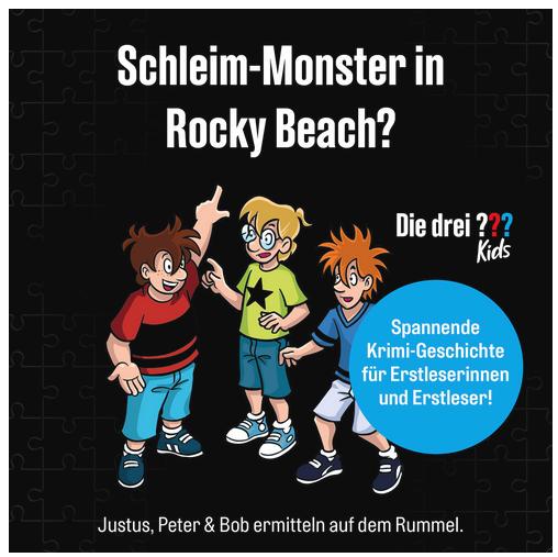 Produktbild Kosmos Krimi-Puzzle: Die drei??? Kids - Vorsicht, Glibberfalle! (150 Teile)