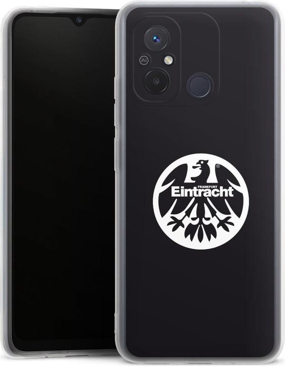 Actual product image DeinDesign Silikon Hülle für Xiaomi Redmi 12C Handyhülle Case Smartphone Schutzhülle Adler Eintracht (Xiaomi Redmi 12C)