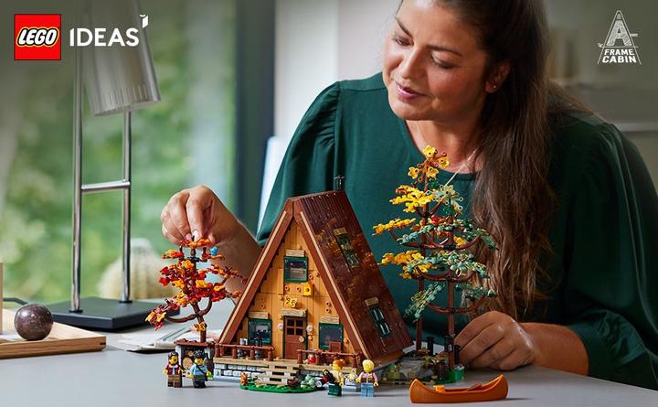 Actual product image LEGO Ideas Finn Cottage 21338 (21338, LEGO Ideas, LEGO Rare Sets)