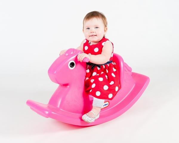 Actual product image Little Tikes Rocking Horse, 12 years, Plastic, Pink