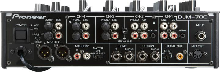 Image du produit Pioneer DJM-700 Noir (Clubmixer)