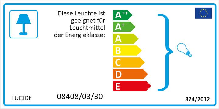 Energie-Label Lucide Fix Multiple (E27)