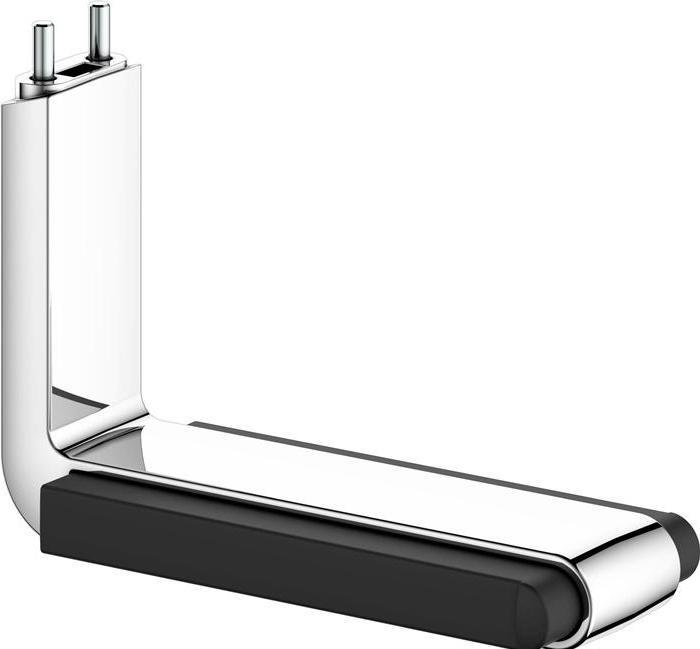 Actual product image Keuco AXESS toilet paper holder for folding support gr. 35003 chrome/black