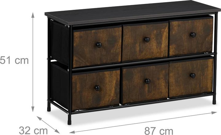 Actual product image Relaxdays Sideboard