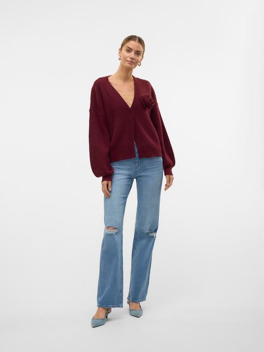 Actual product image Vero Moda VMTESSA Hohe Taille Weiter Beinschnitt Jeans Weit geschnitten (W32/L34)