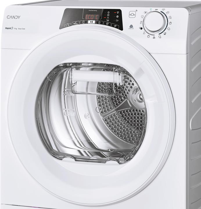 Actual product image Candy Suszarka z pompą ciepła ROE H9A2TE-S (9 kg, Left, EU plug)