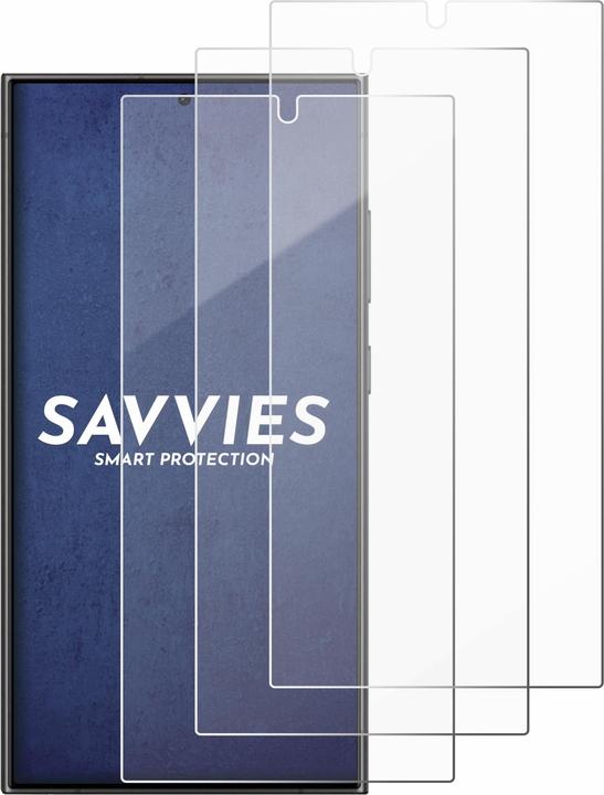 Produktbild Savvies Panzerglas Schutzglas Displayschutz (3 Stück, Samsung Galaxy S24+)