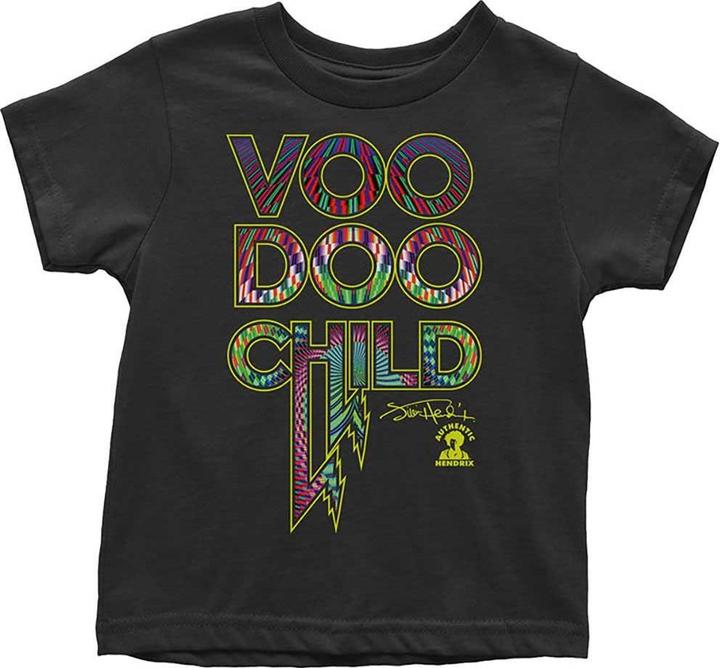Immagine prodotto Jimi Hendrix Maglietta in cotone per bambini/ragazzi Voodoo Child (80)