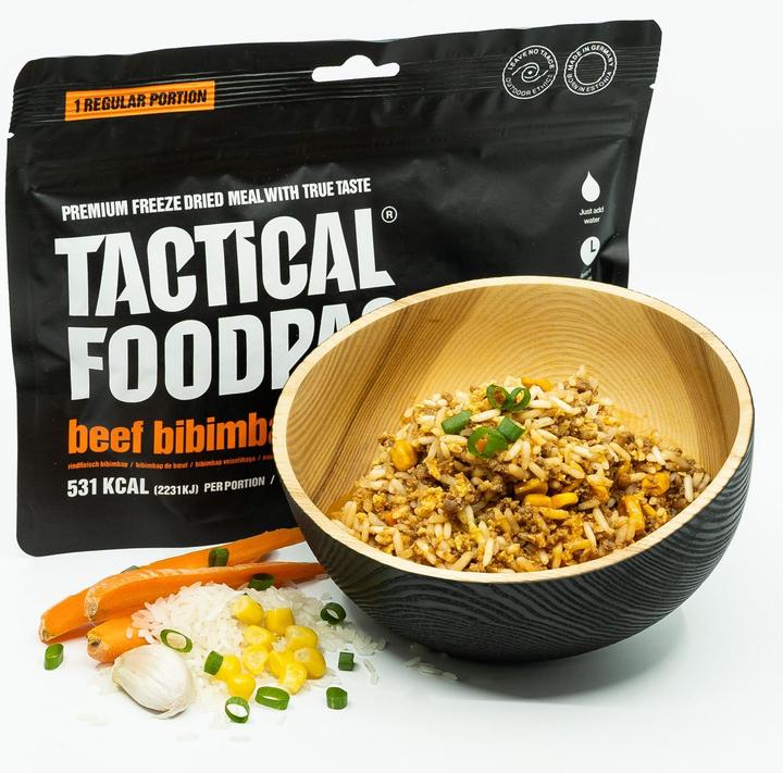 Actual product image Tactical Foodpack Beef Bibimbap (120 g)