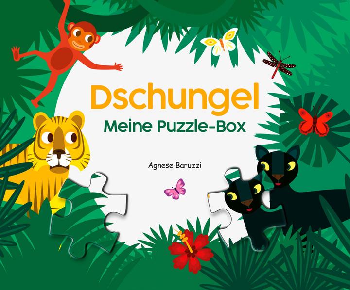 Produktbild National Geographic Meine Puzzle-Box: Dschungel (36 Teile)