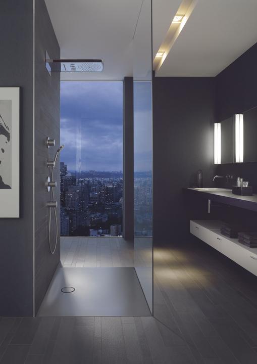 Actual product image Bette BetteFloor Side shower tray with glazePlus, 100x90cm