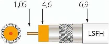 Image du produit Televes Câble coaxial SK2020plus-T CPR B2ca 500m Tr (135 dB, Câble d'antenne)