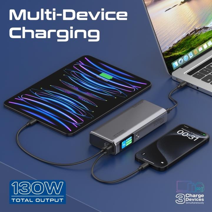 Image du produit ProMate Banque de puissance Titan-130 20000mAh (20000 mAh, 130 W, 72 Wh)