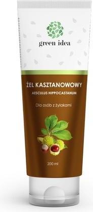 Image du produit Green Idea Gel de châtaigne 200 ml - Un gel apaisant pour les soins du corps (Gel pour le corps, 200 ml)