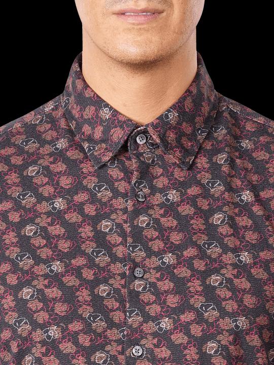 Produktbild Cinque Long Sleeve Cispace L Shirt Flower Print Dark Brown (L)