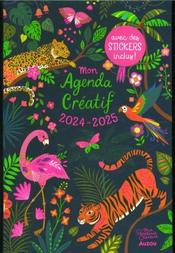Produktbild Auzou France Mon agenda créatif 2024-2025 : avec des stickers inclus! (Französisch)