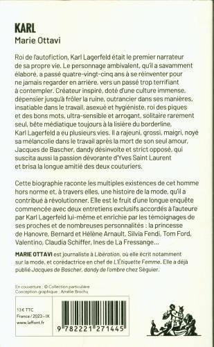 Produktbild Karl : une histoire de la mode (Französisch, Ottavi Marie, 2023)