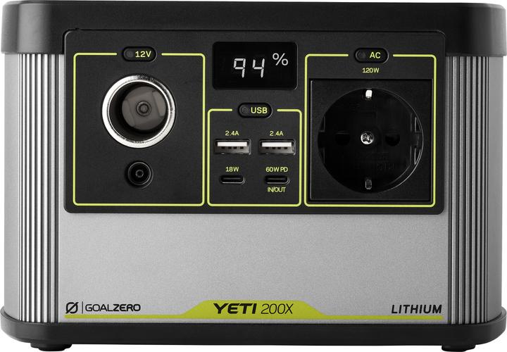 Goal Zero Yéti 200X (187 Wh, 2.27 kg)