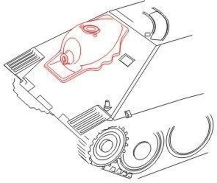 Produktbild CMK Jagdpanzer 38 Hetzer Gun Mantlet Prototype/ very early production für Tamiya Bausat