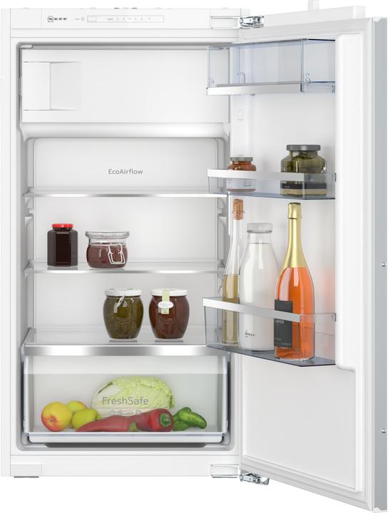 Actual product image Neff Set of built-in/undercounter refrigerator and accessories, KI2322FE0 + KS1870Z0, KMK102GF1 (147 l)