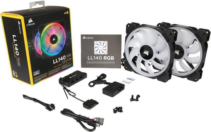 Actual product image Corsair Ll140 (140 mm, 2 x)