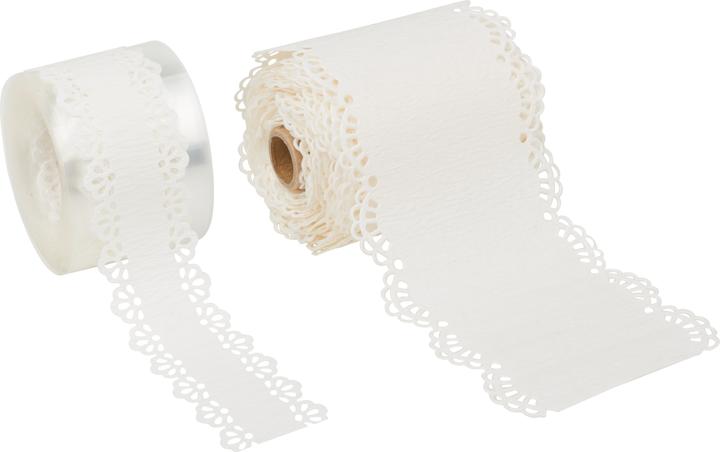 Produktbild Heyda Papier Spitzenbordüre, selbstklebend, 2m (16 mm)