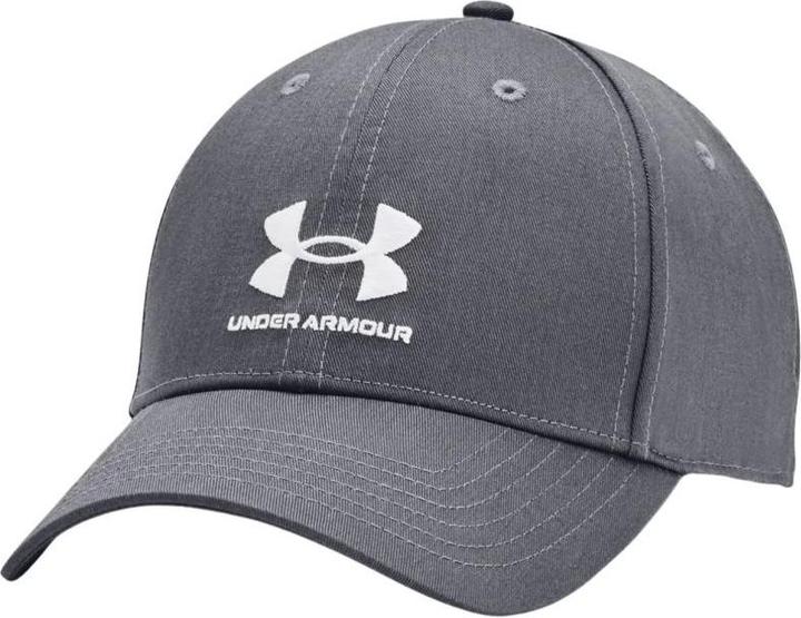 Actual product image No Name Under Armour Branded Lockup Adj OSFM Men's Baseball Cap Grey 1381645 012