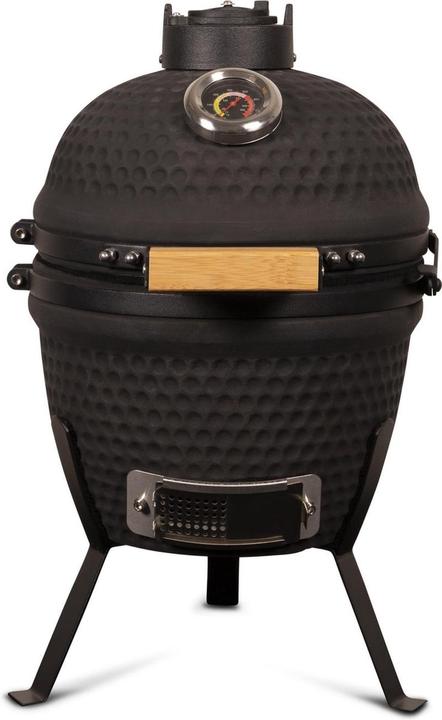 Patton Kamado Grill 13 - Céramique - Kookoppervlak 28 - Mat zwart (280 mm)
