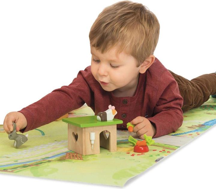 Actual product image Le Toy Van Bunny and guinea pig set