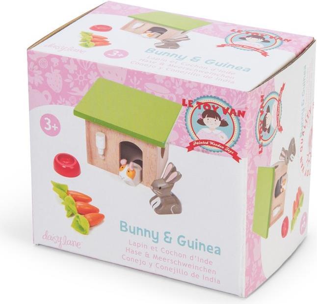 Actual product image Le Toy Van Bunny and guinea pig set